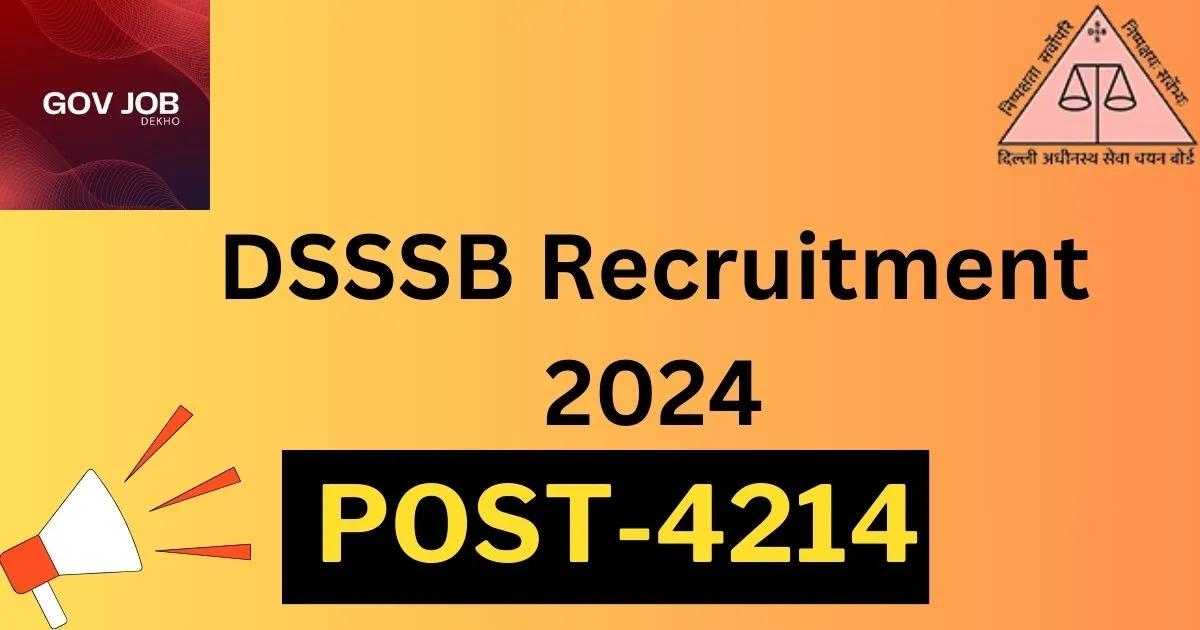 DSSSB-Recruitment-2024