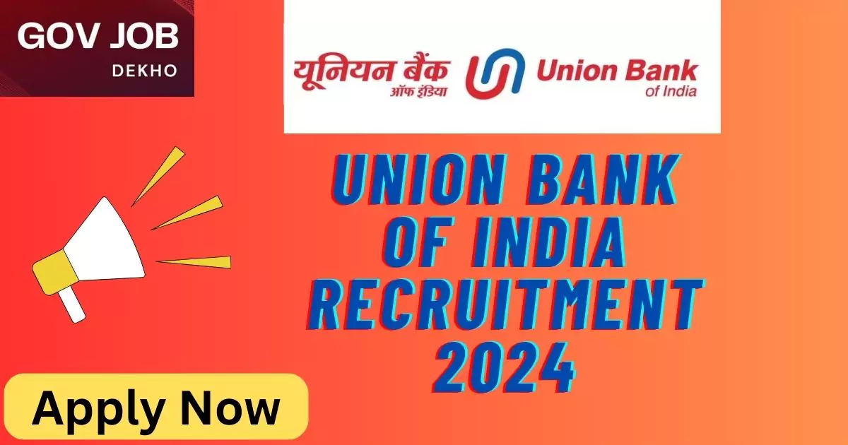 Union Bank Recruitment 2024