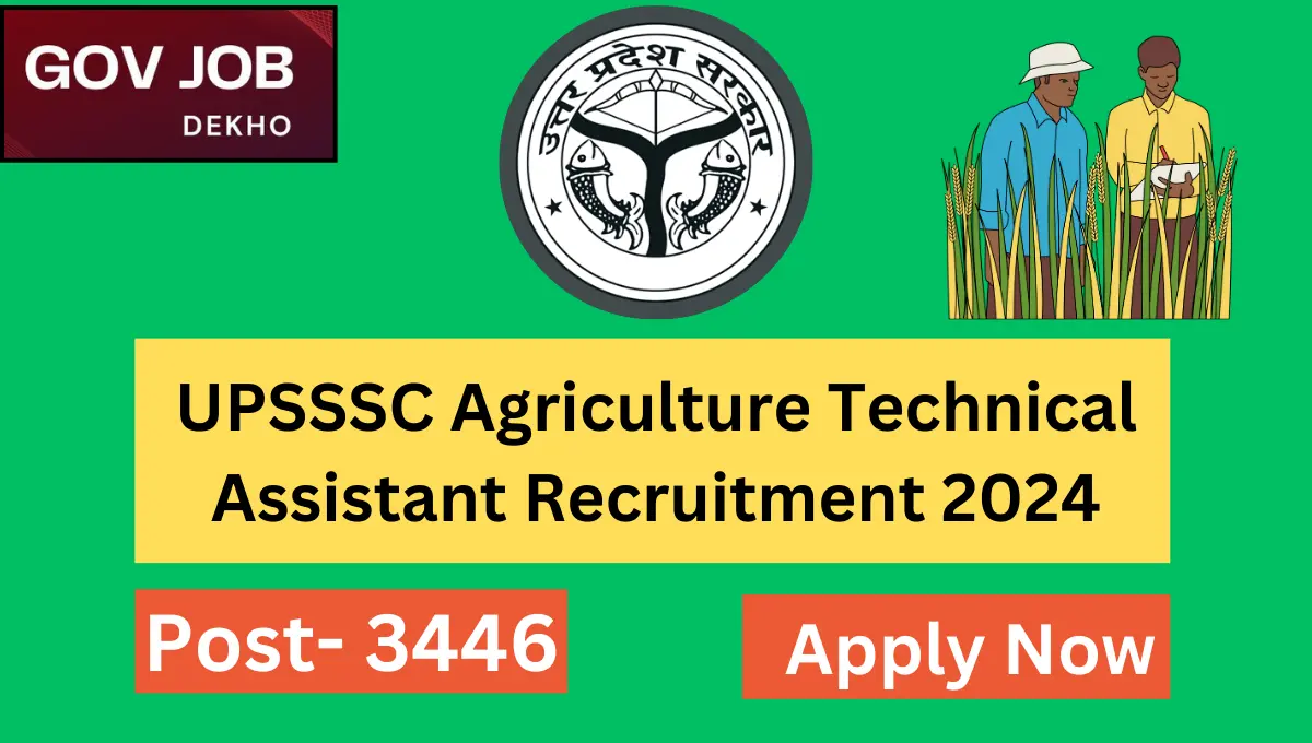 UPSSSC Agriculture Technical Assistant