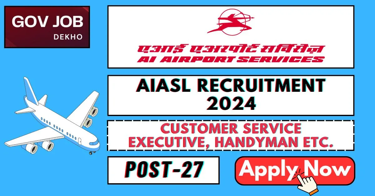 AIASL Recruitment 2024 Notification