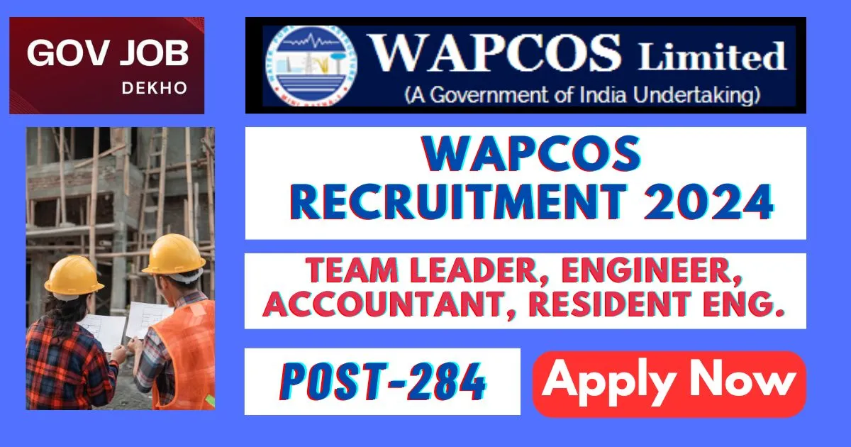 WAPCOS Recruitment 2024