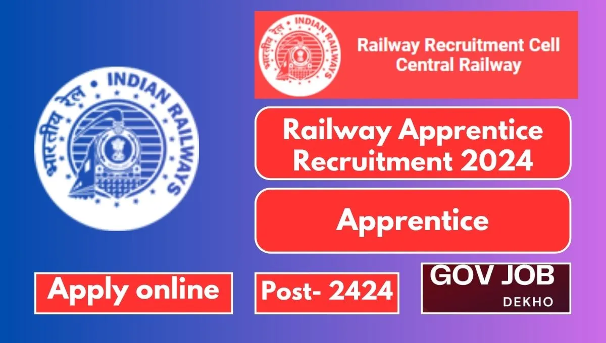 Railway Apprentice Recruitment 2024