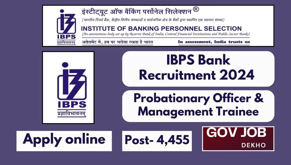 IBPS PO Recruitment 2024